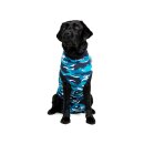 Recovery Suit "S" Camouflage blau Hund