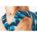 Recovery Suit "M" Camouflage blau Hund