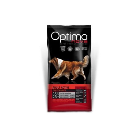 Optimanova Adult Active 12 kg / Hund