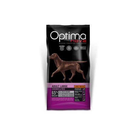 Optimanova Adult (Large) Hühnchen & Reis Probe 100g / Hund