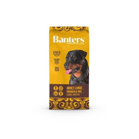 Banters DOG ADULT LARGE Hühnchen & Reis 100g / Probe