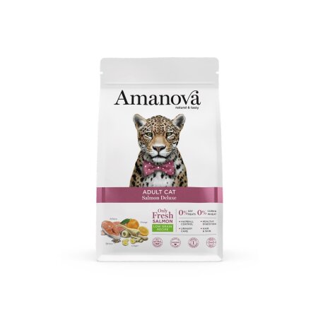 Amanova ADULT Katze "DELUXE" Lachs 1,5 Kg