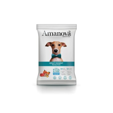 Amanova ADULT "EXIGENT" Iberisches Schwein 100 g (Probe)