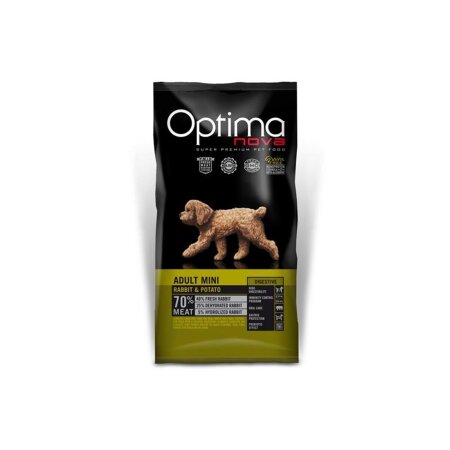 Optimanova Adult (Mini) Digestive Kaninchen & Kartoffel / Hund