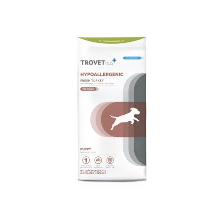 Trovet Plus Puppy Hypoallergenic "frischer Truthahn" 3kg