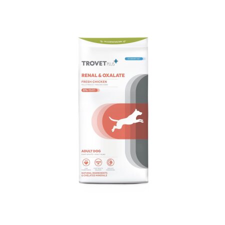 Trovet Plus Hund Renal & Oxalate "frisches Huhn" 10kg