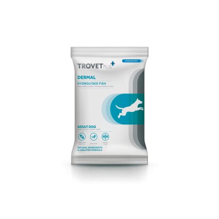 Trovet Plus Hund Dermal Hydrolysiert "frischer Weissfisch" 100g Probe