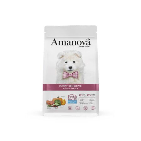 Amanova PUPPY SENSITIVE "DELUXE" Lachs 2 Kg *MHD: 14.09.2024*