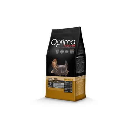 Optimanova Adult (Mini) Hühnchen & Kartoffel / Hund 2 kg *MHD: 03.10.2024*